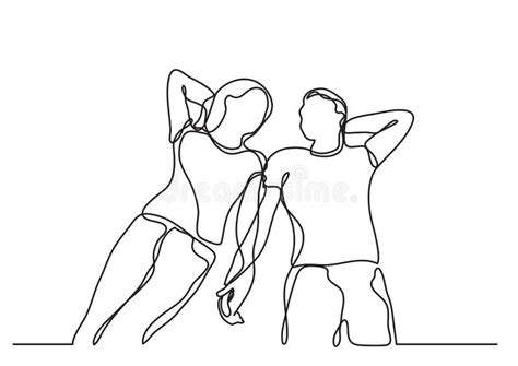 Illustrazione stilizzata di coppie che si incontrano