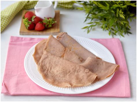 Immagine di crêpes di farro pronte per essere farcite