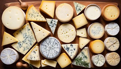 Composizione di diversi tipi di formaggi italiani e salumi regionali
