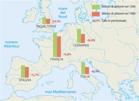Mappa che mostra la diffusione degli asini in Italia