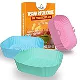 Diverse forme di teglie in silicone colorate
