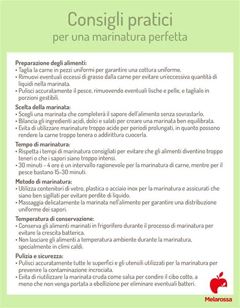 Ingredienti per una marinatura colorata e aromatica
