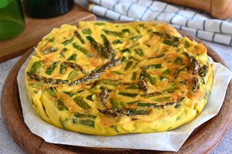 ingredienti per la frittata di asparagi