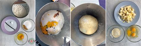 Impasto del pandoro in planetaria