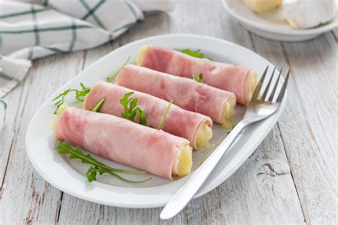 Schema di panatura degli involtini di prosciutto cotto