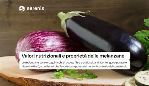 infografica con le proprietà nutrizionali di melanzane, zucchine e peperoni