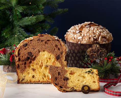 Illustrazione di un panettone artigianale decorato con ingredienti tipici ticinesi