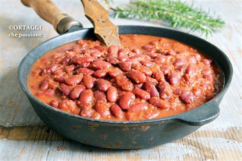 Schema riassuntivo dei passaggi di cottura dei fagioli alla texana