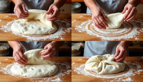 Video tutorial sulla tecnica delle pieghe a tre per l'impasto.