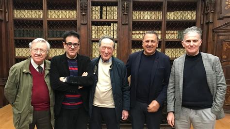 Foto d'archivio di Carlo Frittelli durante un evento artistico a Firenze