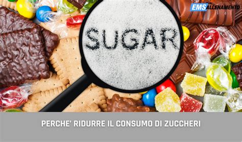 Infografica che mostra gli effetti negativi di un eccessivo consumo di zuccheri