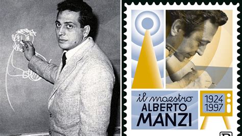 Ritratto di Alberto Manzi, maestro e pedagogista italiano
