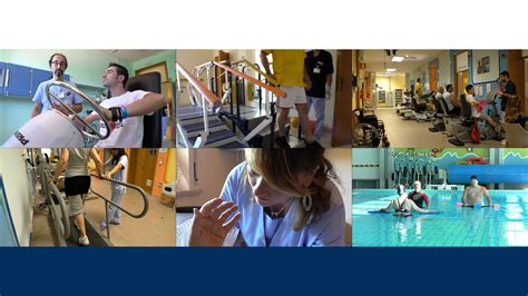 Illustrazione che mostra le diverse fasi del percorso riabilitativo (degenza, day hospital, ambulatorio, domicilio)