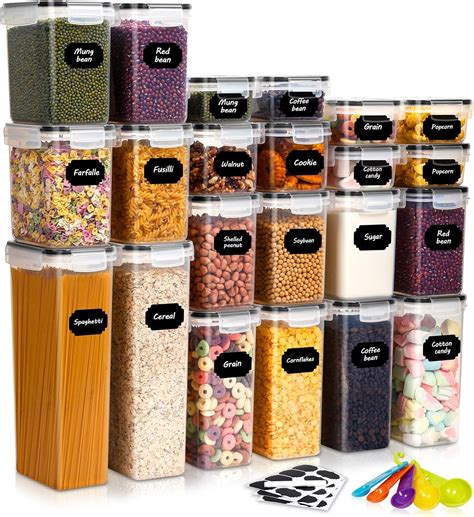 illustrazione di contenitori ermetici per alimenti