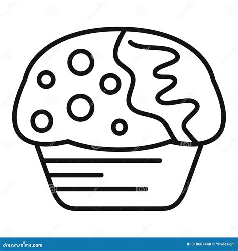 Illustrazione comparativa di un cupcake decorato e un muffin con la sua caratteristica cupola