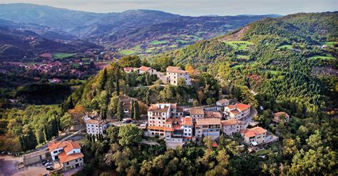 Panorama di Caprese Michelangelo