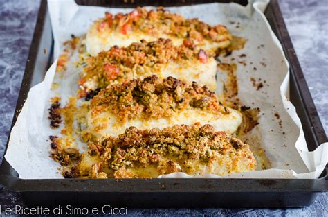 Ingredienti per il merluzzo gratinato