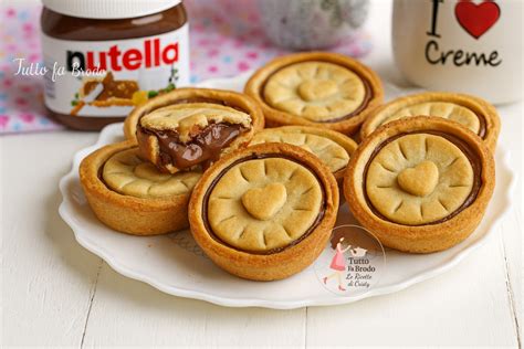 Ingredienti base per i biscotti alla Nutella fatti in casa