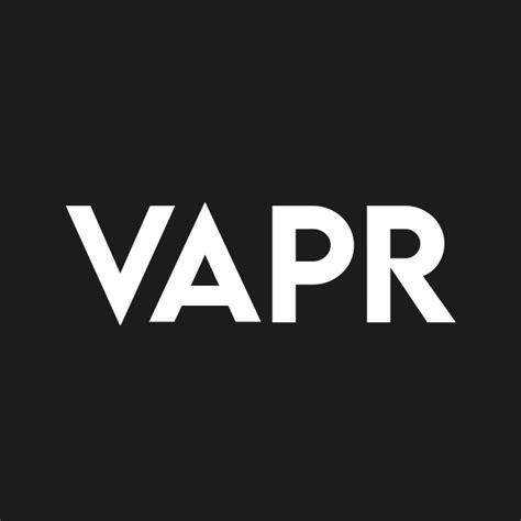 Logo del brand VAPR.