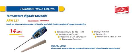 Termometro digitale che misura la temperatura dell'olio a 180°C in una friggitrice.