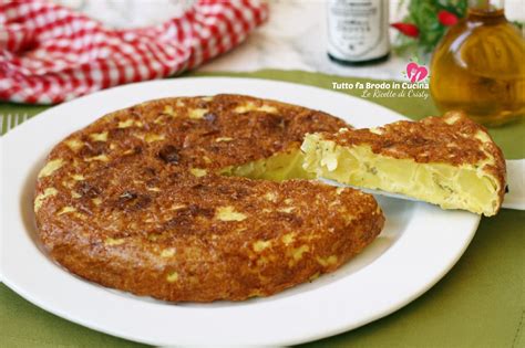 schema della preparazione delle patate per la frittata