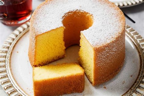 Immagine di una torta Sponge cake alta e soffice
