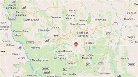 Mappa che indica la posizione dei ristoranti Haru vicino a Monza