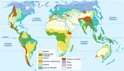 mappa che mostra le principali regioni tropicali del mondo dove si coltivano frutti esotici