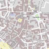 mappa storica di Capodistria