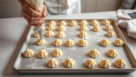 Schema illustrativo dei passaggi per la preparazione della pasta choux.