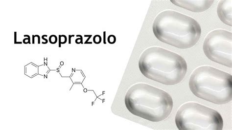 Infografica sulle principali indicazioni del lansoprazolo
