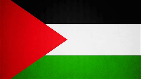 Immagine simbolica della bandiera palestinese