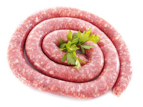 Salsiccia di manzo fatta con scarti di carne