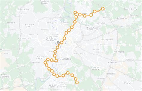Mappa delle fermate bus vicino a Via Vincenzo Cuoco a Fonte Nuova
