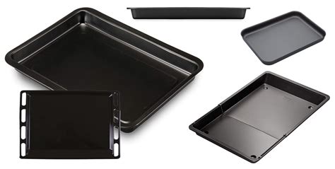 Esempi di teglie da forno realizzate con diversi materiali