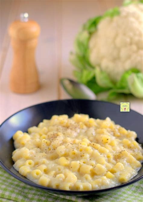 schema di preparazione della pasta e cavolfiore alla barese