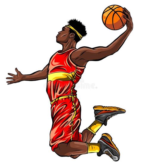 illustrazione di un giocatore di basket che esegue un trick con la palla