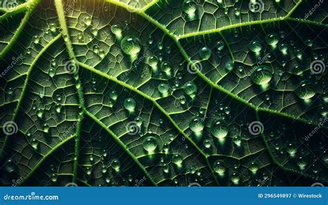 foglie di verza verde brillante con gocce d'acqua