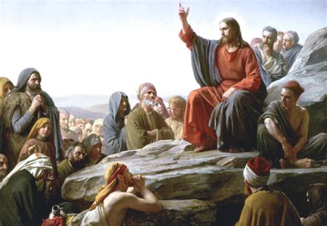 Il Discorso della Montagna dipinto da C. H. Bloch