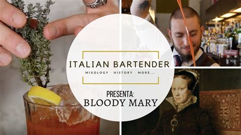 illustrazione con i vari strumenti necessari per la preparazione del Bloody Mary