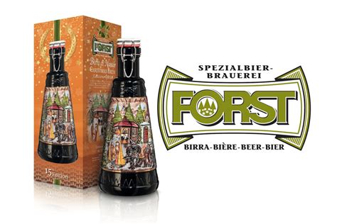 Immagine di diverse tipologie di birra FORST accanto a piatti abbinati