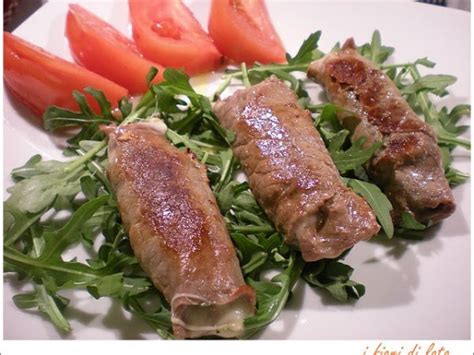 Ingredienti per la preparazione degli involtini di carpaccio