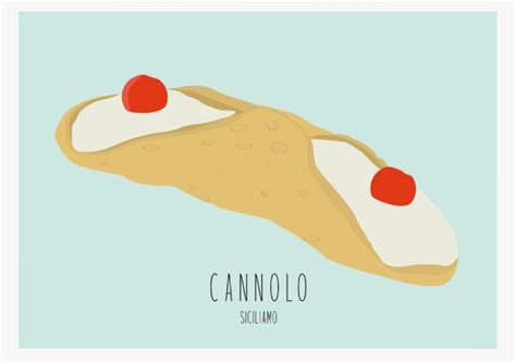 illustrazione di un cannolo siciliano tradizionale e uno senza glutine a confronto