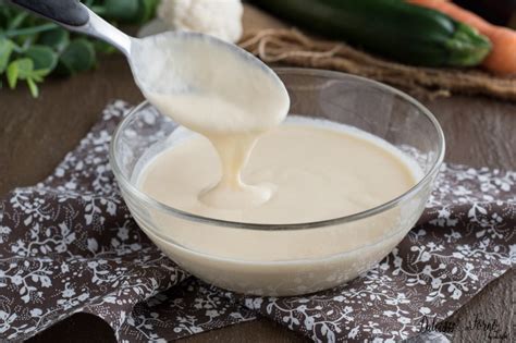 Schema che illustra la consistenza ideale della pastella per crêpes di ceci