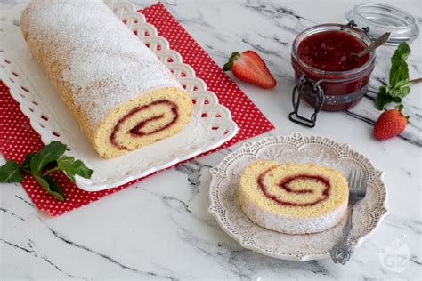 Infografica con le dosi degli ingredienti principali per il rotolo alla marmellata di limone.