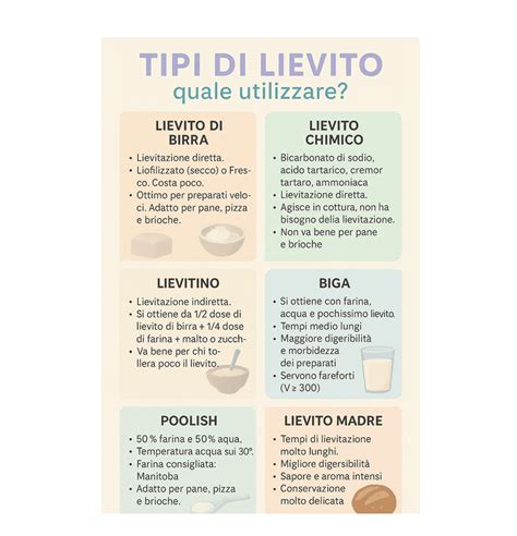 Infografica che confronta il lievito chimico e il bicarbonato di sodio, evidenziando le loro interazioni.