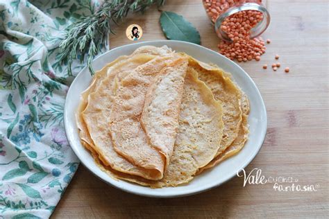 Ingredienti base per crepes vegane