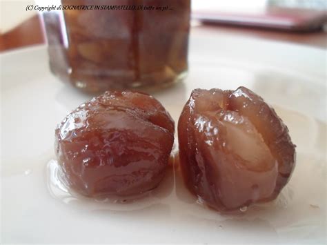 Immagine di castagne candite (Marrons glacés)