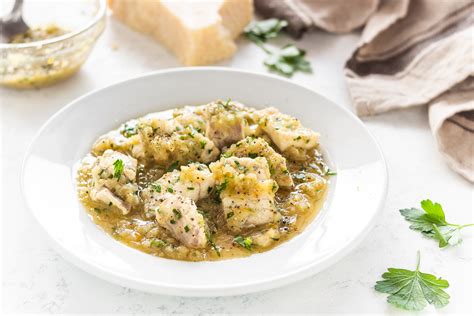 Piatto di baccalà alla vicentina servito in un ristorante