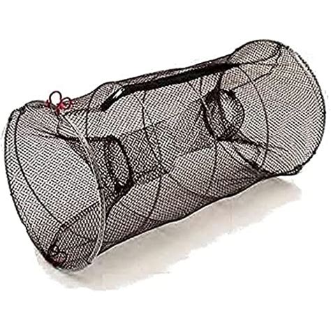Illustrazione di una nassa da pesca tradizionale per crostacei.
